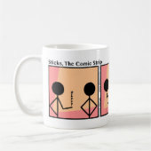 スティッおもしろいクマンコイントスマグカップ コーヒーマグカップ (左)