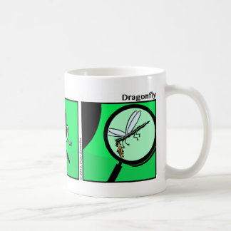 スティッおもしろいクマンドラゴンフライ コーヒーマグカップ