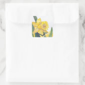 スティッカーイエローダフロジオンナンタケット スクエアシール (バッグ)