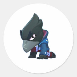 スティッカーズの試合で乱闘スターの混沌とした世界 ラウンドシール