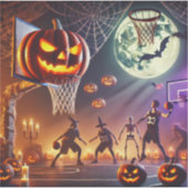 スティッカーデザインナースバスケットボールデー シール (正面)