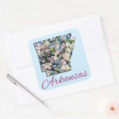 スティッカー – ARKANSAS スクエアシール (封筒)