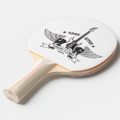 スティッキーチューン |ティシュテンニシュレイガー |ロックスタイル 卓球ラケット (正面アングル)
