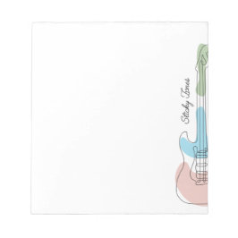 スティッキーチューン |通知ブロック |音楽を聴話く ノートパッド