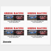 スティッキーバナー 長方形シール (シート)