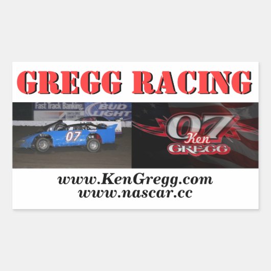 スティッキーバナー 長方形シール (正面)