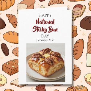 スティッキーバンの日おめでとう!2月21日 カード