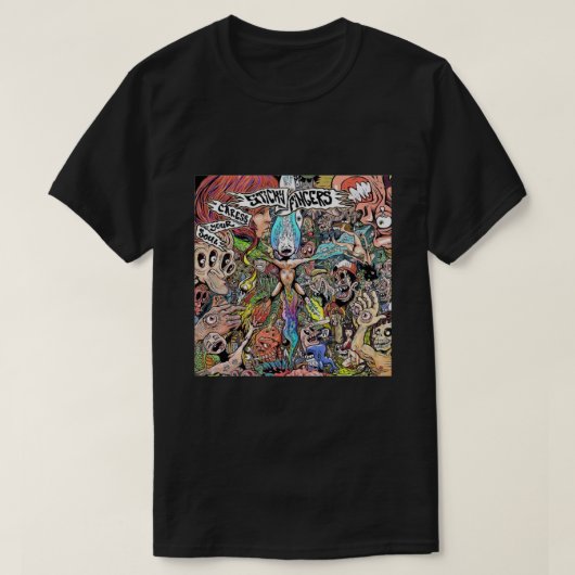 スティッキーフィンガーはクラシック魂を愛撫Tシャツ Tシャツ (デザイン正面)