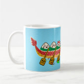 スティッキーライスダンピングオンドラゴンボートフェスティバル コーヒーマグカップ (左)