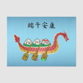 スティッキーライスダンピングオンドラゴンボートフェスティバル 薄葉紙