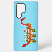 スティッキーライスダンピングオンドラゴンボートフェスティバル SAMSUNG GALAXYケース (裏面)