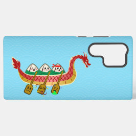 スティッキーライスダンピングオンドラゴンボートフェスティバル SAMSUNG GALAXY S22 ULTRAケース