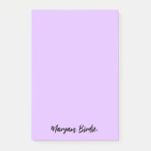 スティッキー付きのカスタマイズ可能な名前 ポストイット (正面)