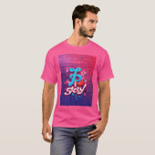 スティッキー子猫グラフィティ Tシャツ (正面フル)