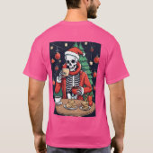 スティッキー子猫グラフィティ Tシャツ (裏面)