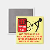 スティックがDであるため、ガス価格が高い マグネット (正面/裏面)