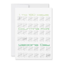 スティックで日数を数える