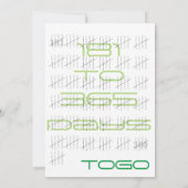 スティックで日数を数える 招待状 (裏面)