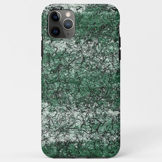 スティックとリントに緑の油テクスチャ Case-Mate iPhoneケース (裏面)