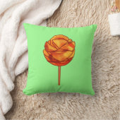 スティックの上のスパイシーなマンゴー クッション (ブランケット)