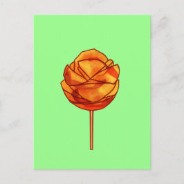 スティックの上のスパイシーなマンゴー ポストカード