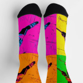 スティックの取り扱い – ホッケープレイヤソックス ソックス (上部)