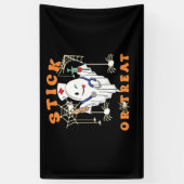 スティックまたはトリートナース不気味ナース衣装おもしろいハ 横断幕 (縦)