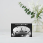 スティッククールシフト車の 名刺 (スタンド正面)