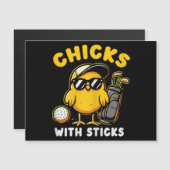 スティックゴルファー女の女の女の女のゴルフクラブGol (正面/裏面)