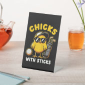 スティックゴルファー女の女の女の女のゴルフクラブGol 台座サイン (インサイチュ)