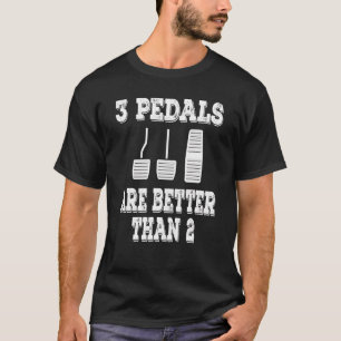 スティックシフト3ペダルは2車のDrよりも優実在れている。 Tシャツ