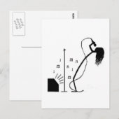 スティックシンガー ポストカード (正面/裏面)