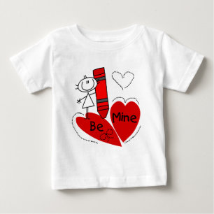 スティックスガール私のバレンタイン ベビーTシャツ