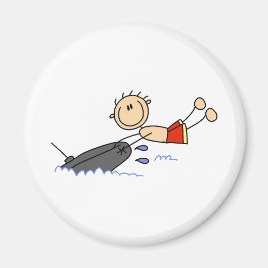 スティックスフィギュアチューブ磁石 マグネット (正面)