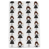 スティックスフィギュアデイジー ミディアムペーパーバッグ (正面)