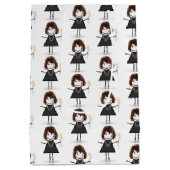 スティックスフィギュアデイジー ミディアムペーパーバッグ (裏面)