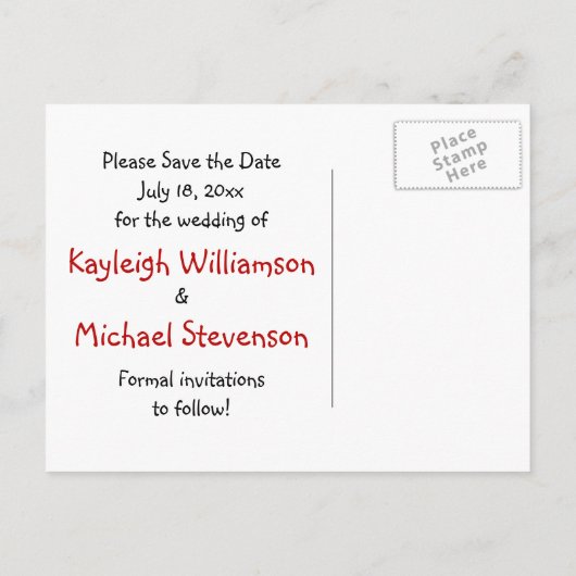 スティックスフィギュア日付を保存！ 案内ポストカード (裏面)