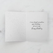 スティックスフィギュア誕生日ガールとゴールデンレトリバー カード (内部)