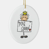 スティックスフィギュアBBQクイーン セラミックオーナメント (右)
