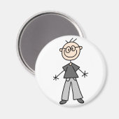 スティックスフィギュアGrandpaマグネット マグネット (正面/裏面)