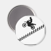 スティックスフィギュアMOTOCROSS マグネット (正面/裏面)