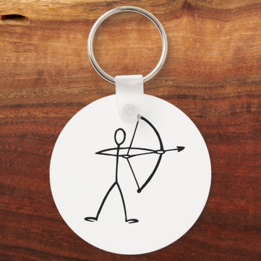 スティックスフィギュアTシャツとギフト。 キーホルダー (正面)