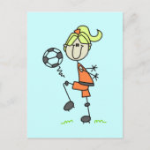 スティックスフィギュアTシャツとギフト ポストカード (正面)