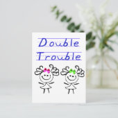 スティックスフィギュータースインの女の子 ポストカード (スタンド正面)