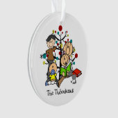 スティックフィギュアオーナメント オーナメント (正面)