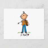 スティックフィギュアハンター ポストカード (正面)