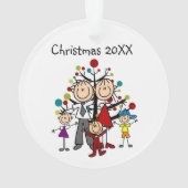 スティックフィギュア5アクリルオーナメント オーナメント (裏面)