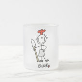 スティックフィギュア フロストグラスマグカップ (中央)