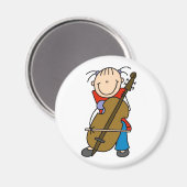 スティックフィギュアCelloマグネット マグネット (正面/裏面)