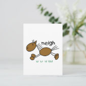 スティックフィギュアTシャツとギフト ポストカード (スタンド正面)